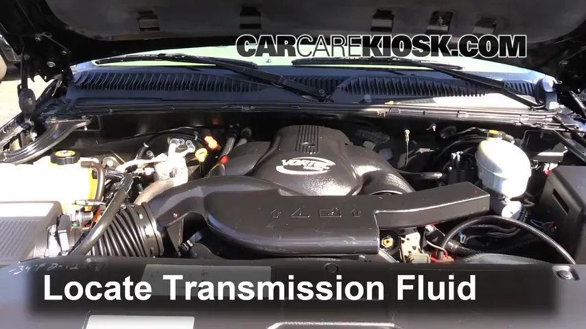 2003 GMC Sierra Denali 6.0L V8 Transmission Fluid